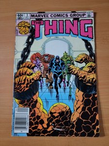 The Thing #3 Newsstand Variant ~ VERY FINE VF  ~ 1983 Marvel Comics