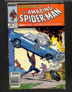 Amazing Spider-Man #306 VG+ 4.5 Action Comics #1 Homage McFarlane!