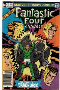 Fantastic Four Annual #16 (1981) Fantastic Four