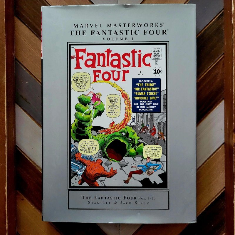 Marvel Masterworks FANTASTIC FOUR Vol.1 2015 Hardcover First Print Collects 1-10