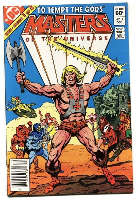 Masters of the Universe #1 1st issue HE-MAN Newsstand DC 1982 VF/NM