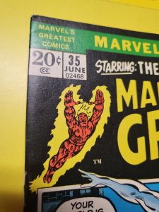 Marvel's Greatest Comics #35 & #36 1972 Marvel 1st Reprints Fantastic Four 48/49