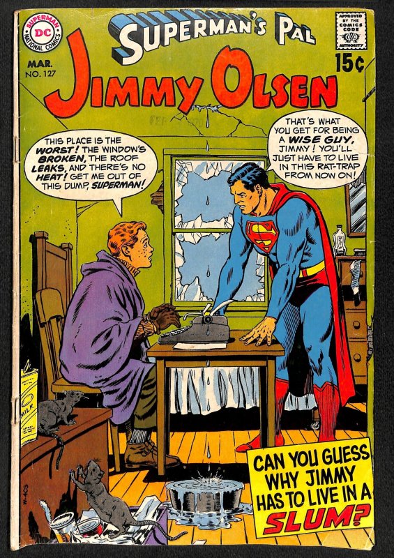 Superman's Pal, Jimmy Olsen #127