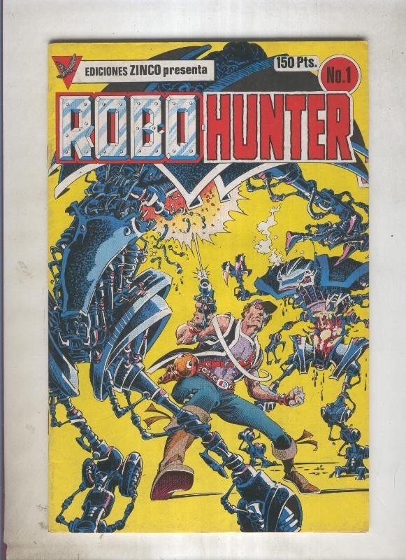 Robo Hunter numero 1: Mi nombre es Sam Slade (numerado 1 en trasera)