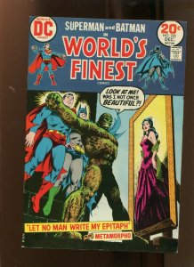 1973 WORLDS FINEST #220 (6.5) LET NO MAN WRITE MY EPITAPH!!