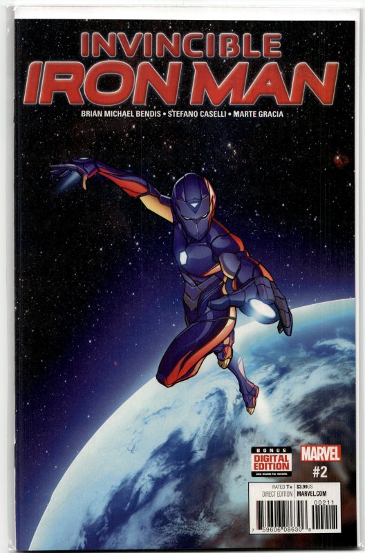 Invincible Iron Man #2  (2017) Iron Man