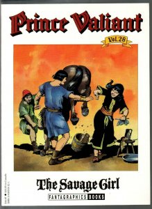 Prince Valiant #28 1995-Fantagraphics-color reprint-Hal Foster-Savage Girl-VF