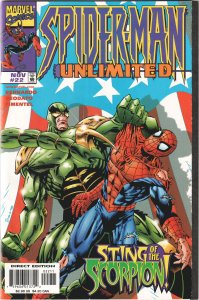 Spider-Man Unlimited #1, 2, 3, 4, 5, 6, 7, 8, 9, 10-22 (1998) Complete full run!