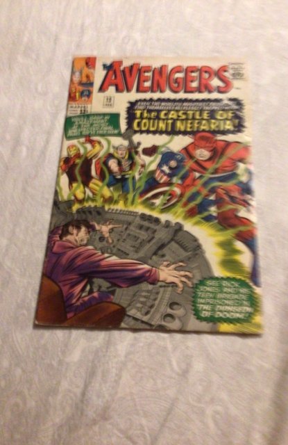 The Avengers #13 (1965) 1st Count Nefaria!  Affordable-Grade VG+ FF! Utah CERTIF