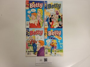 4 Betty Archie Comic Books #37 38 45 47 23 TJ28