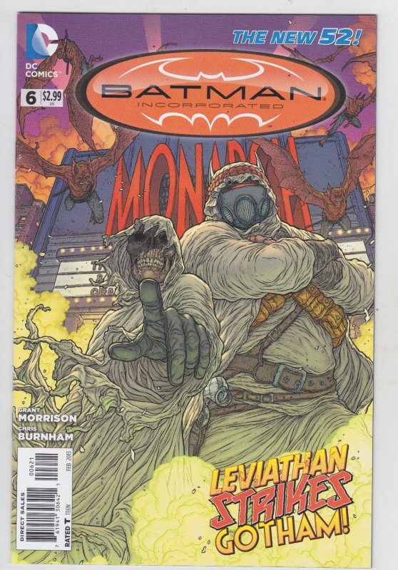DC Comic! Batman Incorporated! Issue #6!  The New 52!