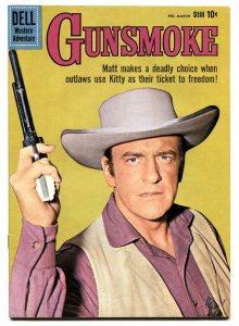 Gunsmoke #19 1960-Dell-James Arness TV photo- NM-