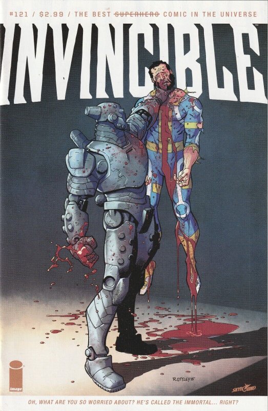 Invincible # 121 Cover A NM- Image 2015 [S7]