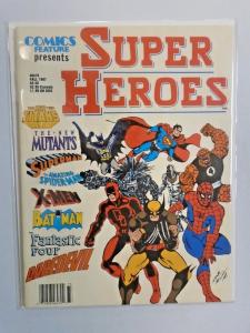 Comics Feature Presents Super Heroes (1987 CF #57) #57, 8.0/VF (1987)