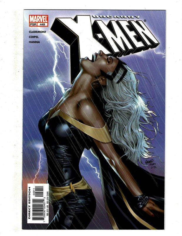 12 Uncanny X-Men Marvel Comics # 449(4) 456 460(3) 461(4) Storm Wolverine HG2