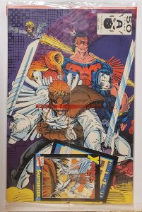 X-Force #1 With Shatterstar card (Aug 1991, Marvel) VF/NM  