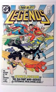 Legends #6 1987 DC First Appearance: Justice League International Superman Comic