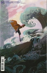 ROBIN 2021 ANNUAL #1 CVR B KUNG CARD STOCK VAR DC COMICS 2021 EB55