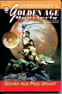 Overstreet's Golden Age Quarterly #2 1993-2nd ed.-Frazetta cover-Kirby-Ditko-FN 