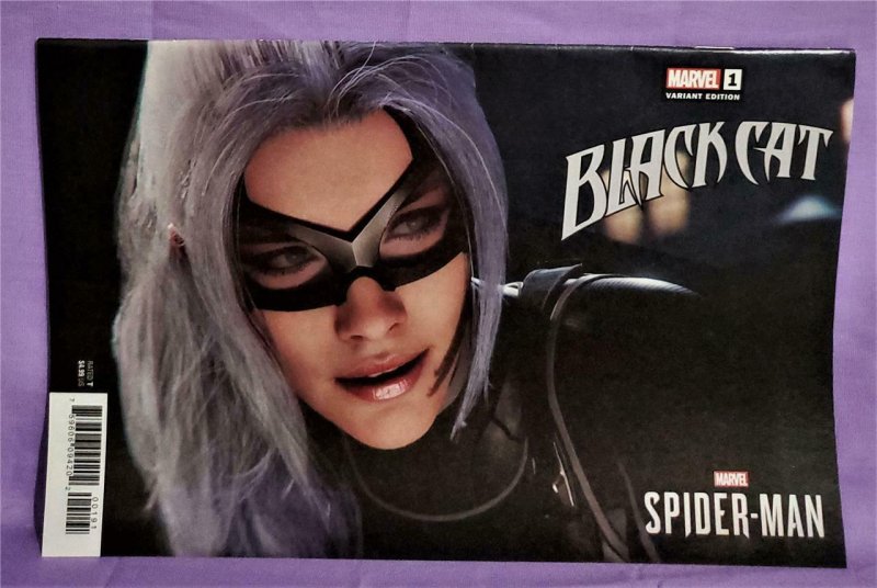 Jed Mackay BLACK CAT #1 Travel Foreman Incentive Game Variant (Marvel, 2019)!