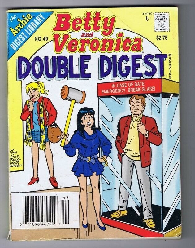 Betty And Veronica Double Digest 49 Original Vintage 1995 Archie Comics Comic Books Modern 1248