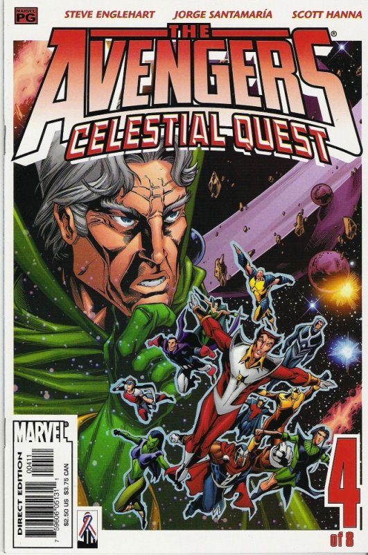Avengers: Celestial Quest #1-8 (2001)  unread complete set