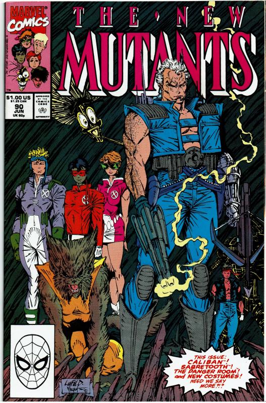 New Mutants #81 - #85, #88 - #90, All 9.0 or Better