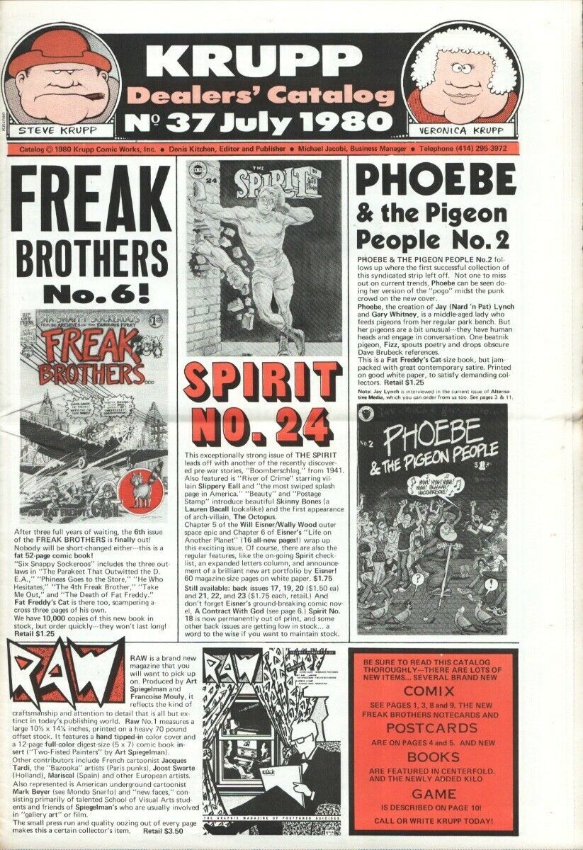 Krupp Dealers' Catalog 37 2/1980Tabloid newspaper formatfolded