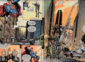 Adventures of Superman # 607, 610,613,617,618 Argent From Titans, Myxy Twins