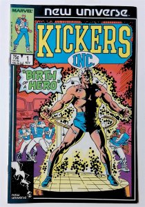 Kickers, Inc. #1 (Nov 1986, Marvel) 8.0 VF