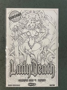 Ladydeath damnation game preview raw edition 148/200