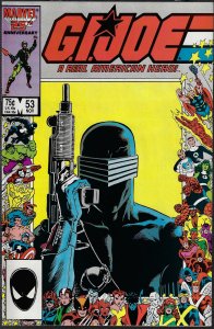 GI Joe, A Real American Hero #53 (Marvel, 1986) NM - 25th Anniversary