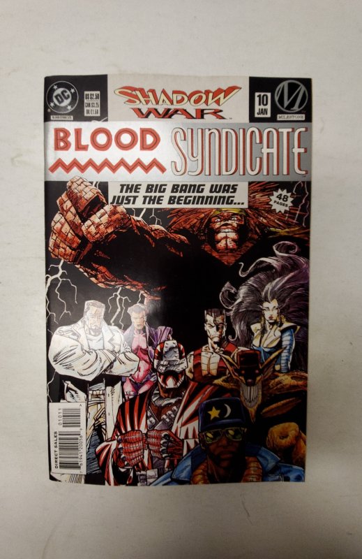 Blood Syndicate #10 (1994) NM DC Comic Book J727