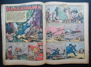 BLACKHAWK #43  - TERROR FROM The CATACOMBS - VERY RARE - 1951 - REED CRANDALL