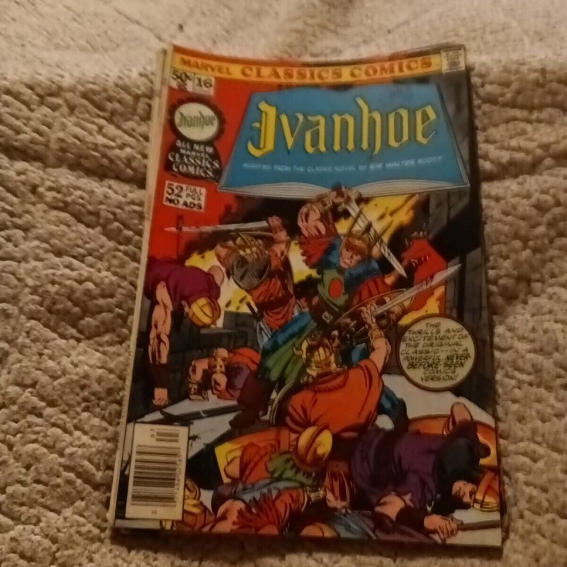 Marvel Classics Comics Illustrated Five Issue Bronze Age Lot Run Set Collection