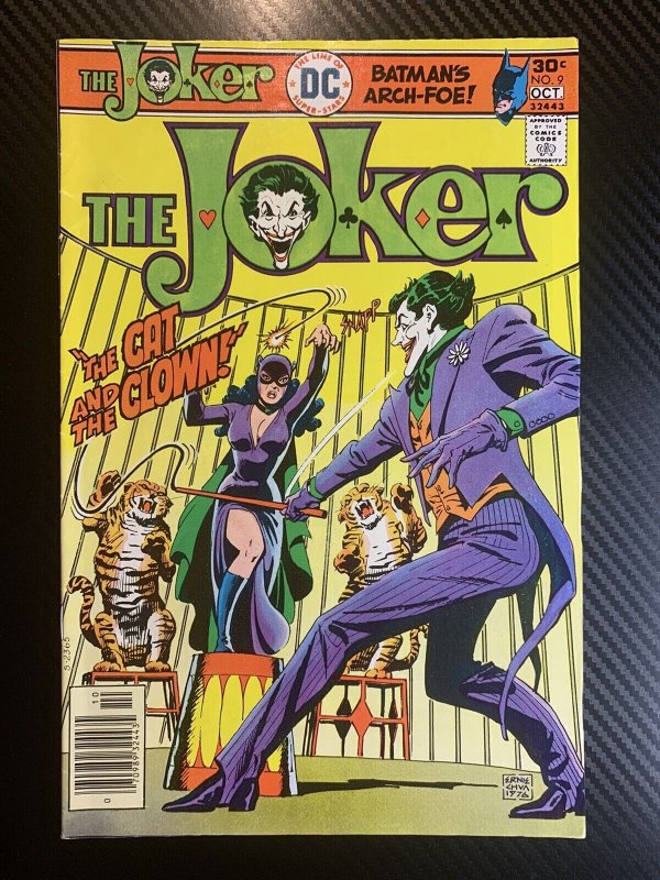 The Joker # 1-9 DC Comics 1975 Complete Run SET Mid Grade to Higher Mid Grade 