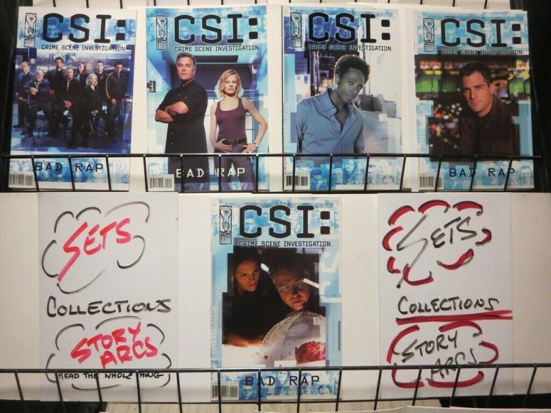 CSI: CRIME SCENE INVESTIGATION BAD RAP (2003 IDW) 1-5