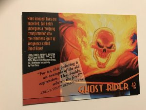 GHOST RIDER #42 card : 1994 Marvel Masterpieces, NM; Hilderbrandt art