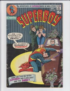 Superboy #169 (3.5) 1970 No Escape For Superboy!!!
