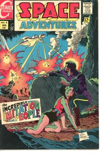 Space Adventures 4  F  1968  Aparo Cover & Art!