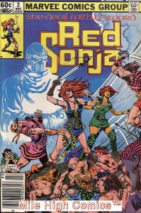 RED SONJA   (1983 Series)  (MARVEL) #2 NEWSSTAND Fine Comics Book 
