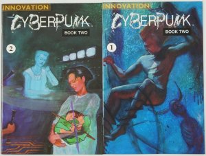 CyberPunk Book Two #1-2 VF/NM complete series - innovation science fiction set