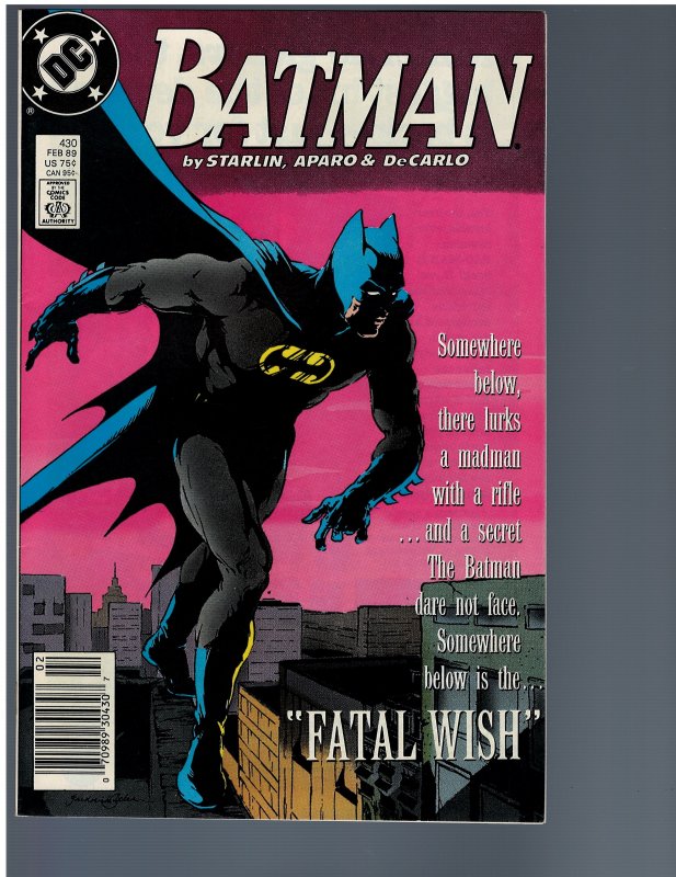 Batman #430 (1989)