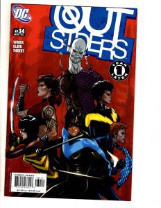 Lot Of 11 Outsiders DC Comic Books # 18 19 24 29 30 31 32 34 36 37 38 MF13