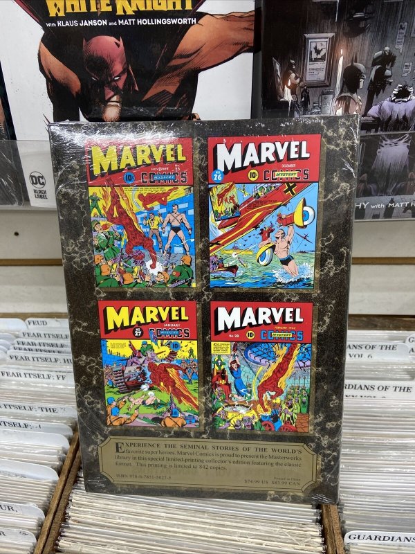 Marvel Masterworks Golden Age Volume 7 DM Variant 183 Hardcover NEW Sealed