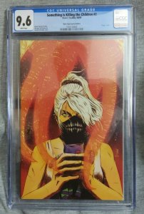 Something is Killing the Children #2 CGC 9.6 Black Cape Variant Limited to 500