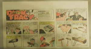 Dick Tracy Sunday Page by Chester Gould from 9/30/1973 Third Page Size