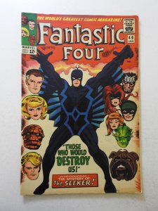 Fantastic Four #46 (1966) VG+ Condition 1st Full Appearance of Black Bolt!