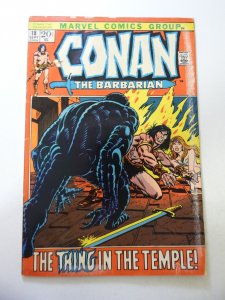 Conan the Barbarian #18 (1972) VG- condition moisture stains