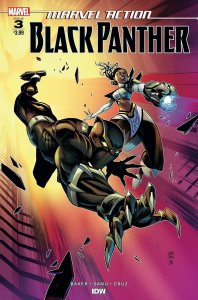 Marvel Action Black Panther #3 (Samu) Idw Publishing Comic Book
